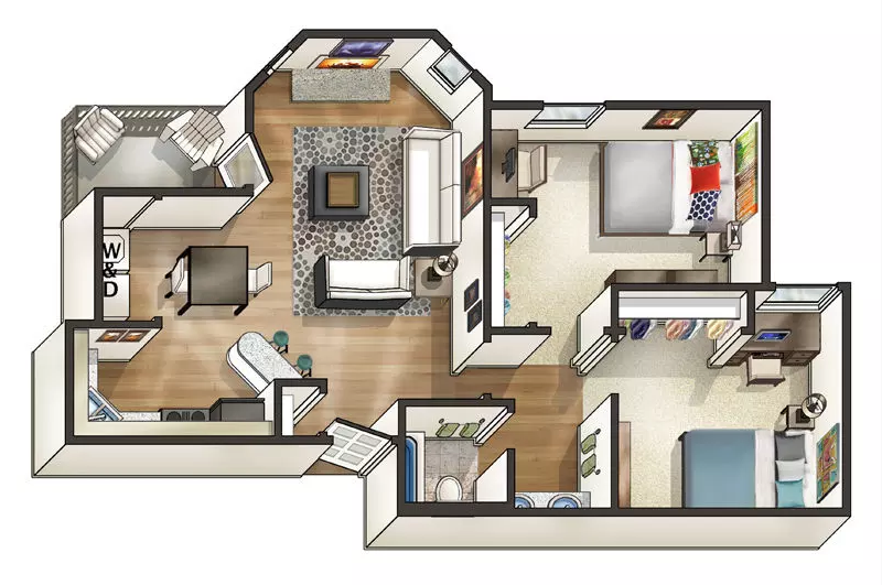 Auburn University Off Campus Housing Search Evergreen Apartments