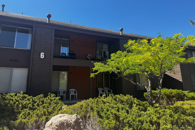Outside Building - Furnished Private Suite with Bathroom and Small Office Condo