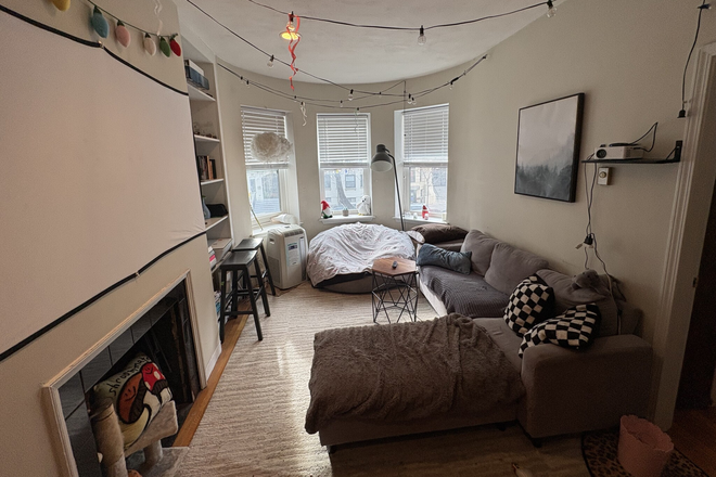 LIVING ROOM - WESTLAND AVE 2 BED 09/01 CLOSE TO ALL COLLEGES FENWAY Apartments