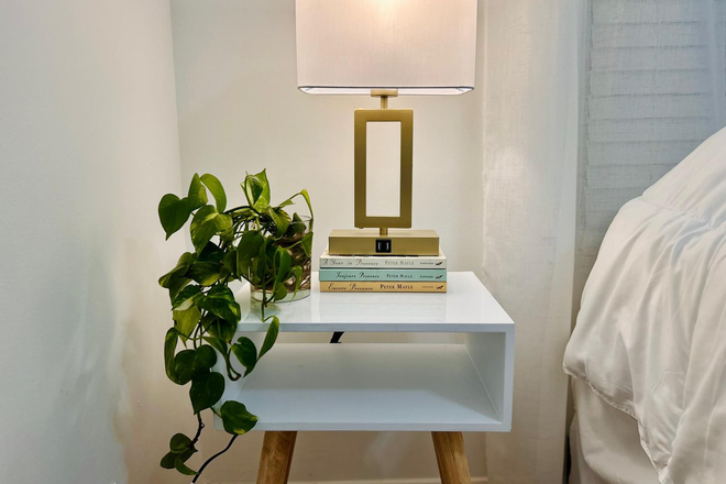 Lamp in bedroom - Cozy Room - Prime Location N. Decatur Rd House