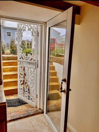 Front door - Sunny daylight basement apartment