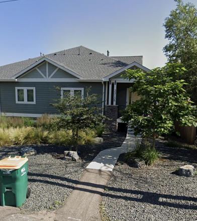 outside street view - *PRICE NEGOTIABLE* Bedroom with attached bathroom in a duplex with Regis students right behi Duplex