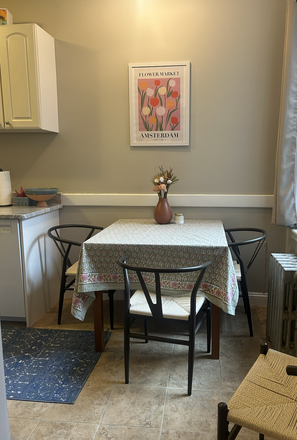 kitchen table - Summer Sublet: Vibrant and Spacious 1-Bed, 1-Bath on Comm Ave Close to Campus