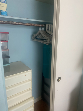 Bedroom Closet - RENTAL - Small Bedroom - Fully Furnished - 1 Renter House