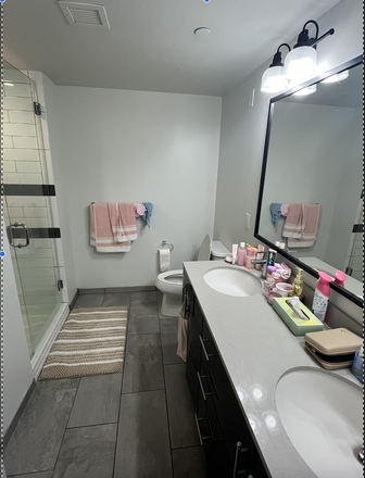 1 of 2 Bathrooms - Central Campus: Hub Ann Arbor