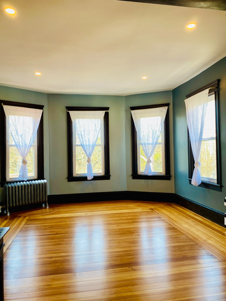 Family Room | Home Office | Formal Dining room - Providence 3BR Near Brown University, Medical Centers & Downtown Providence Apartments