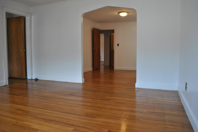 Living Room - 3 bedroom walking distance to BC campus and Green Line train Duplex