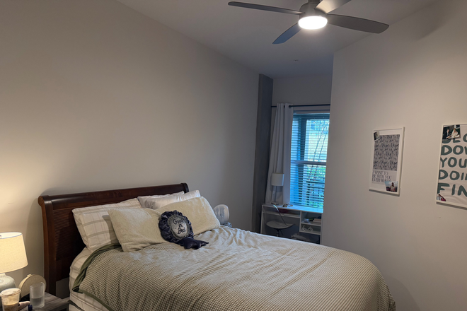 Bedroom - Luxury Apartment in Downtown Durham, Perfect for Summer Lease