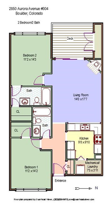 #304 - 2850 Aurora Ave. (2BR/2BA) Apartments