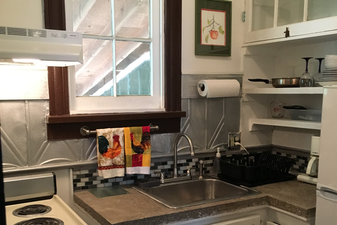 Modern kitchenette - Piney Grove at Southall's Plantation - off Scenic Virginia Rt. 5 House