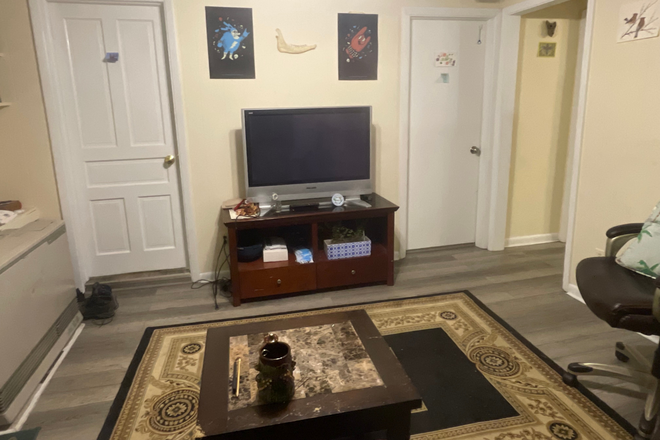 Living room - Old north end apartment