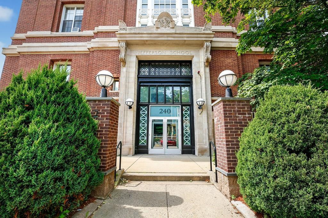 Building Entrance - Luxury 2 bedroom (AVAILABLE NOW FURNISHED) in Jamaica Plain. NO REALTOR FEE!