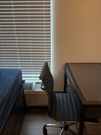 Desk and Bed - Avery Philly 1Bd/Bth Re-Let Apartments