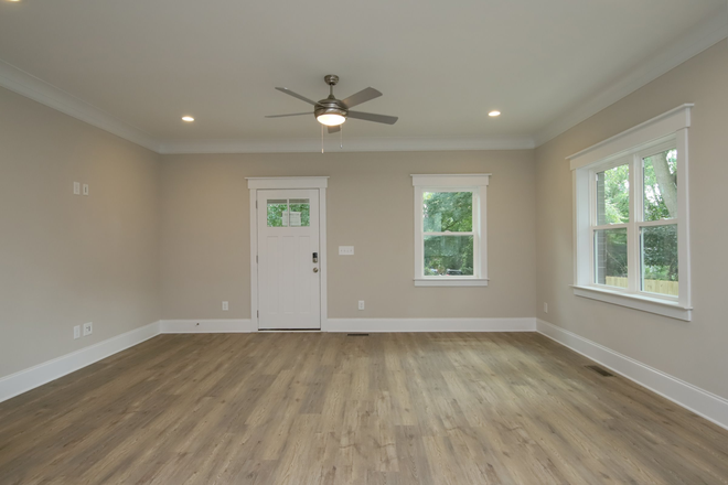 Living Room - ** WAITLIST for 2026-2027 ** 4 Bedroom, 4.5 Bathroom Unit Near NCSU Campus and Cup A Joe Duplex