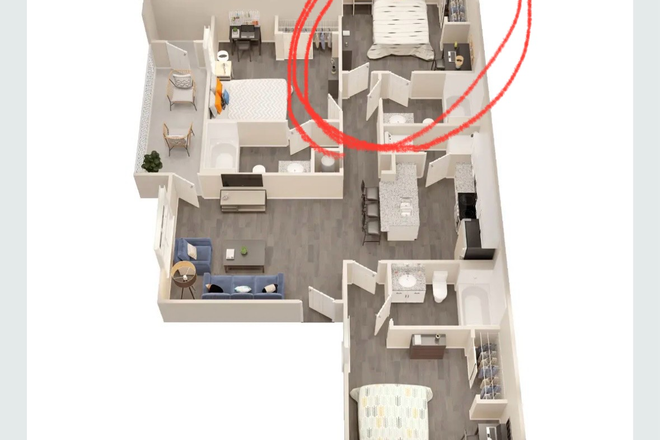 location of room in unit - On20