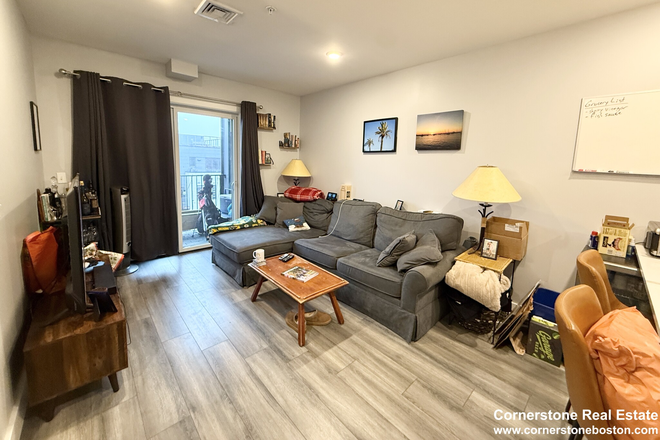 living room - New South Boston 1 bed on the Red Line - No Broker Fee! Apartments