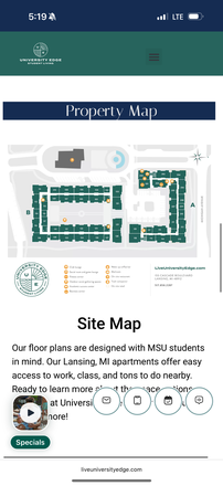 floorplan - University Edge