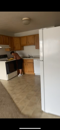 Bad quality picture going into kitchen haha - College Station Apartments