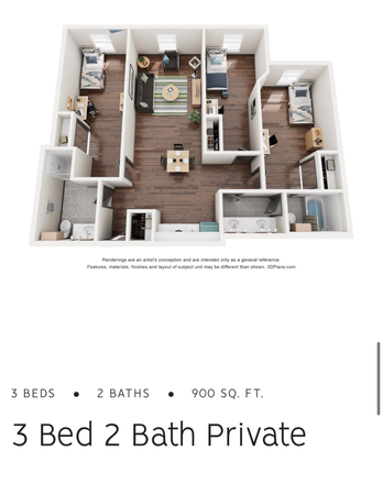 Floor plan - Cambridge Hall