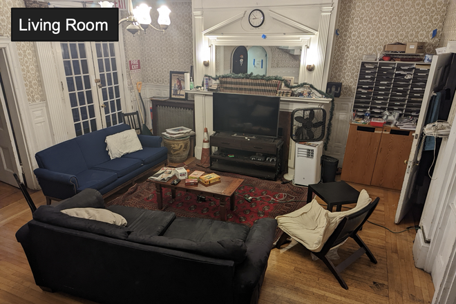 Living Room - Fenway House