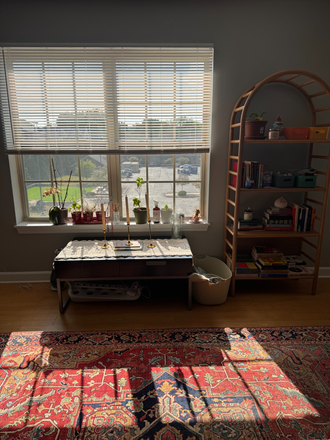 Living Room - Peaceful Bedroom in Irish Flats (Furnished with Private Bathroom)