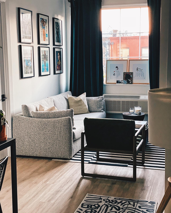 Living room (furniture will be removed) - 2 Bed / 2 Bath — Available November 1 – May 31 (with option to extend) Apartments