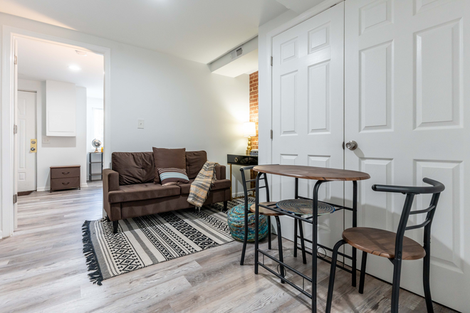 Living Room - (Optionally-Furnished) 1BR/1BA Apartment