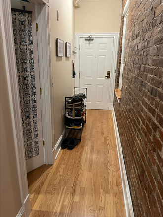 Apartment Entrance/ Hallway - 1 Bedroom Available in 2 Bedroom Apartment - 12 Month Lease Starts August 1st.