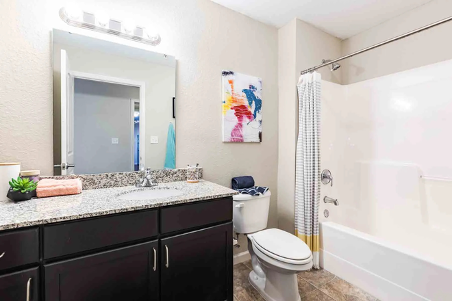 Bathroom - Lark Chapel Hill, 1 bedroom 1 bathroom (part of 4-bedroom apartment)