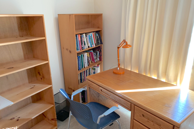 Bedroom Desk, Bookshelves - Sunny Room for Woman in Quiet Home. All Utilities/Cleaning Service Incl.! Close to T and Buses