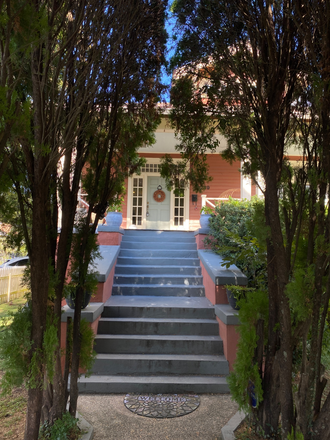 Entrance to the home - Beautiful furnished three bedroom historic home close to Tulane and Loyola
