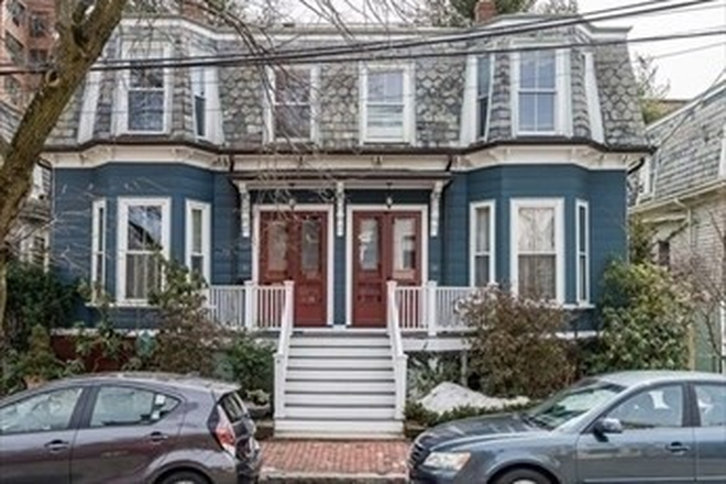 Front facade - West Cambridge Single Family Home for Rent