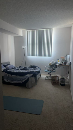 bedroom - UTC Towers 2B2B Private Bed & Bath Quiet & Clean Available May(flexible)