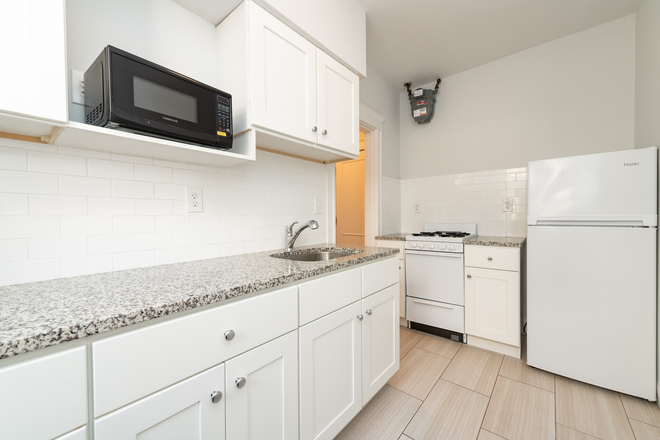 Visit hubrealtyproperties.com - Large studio with new kitchen and bath, in handy location across from HMS Apartments