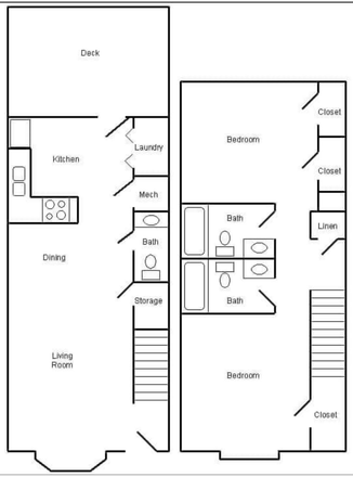 Layout - Daniel Square Apartment
