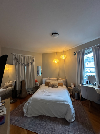 Private, quiet, comfortable bedroom in back of apartment - Private, Fully Furnished Bedroom in shared apt, Private bath, Steps from BU