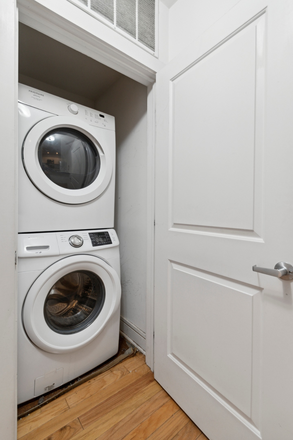 washer/dryer in unit - 1516 North 15th Street - elevator building Apartments