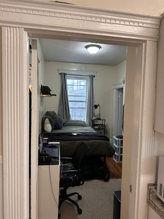 Bedroom - Fenway sublet Private bathroom, Flexible move in anything May-June is fine