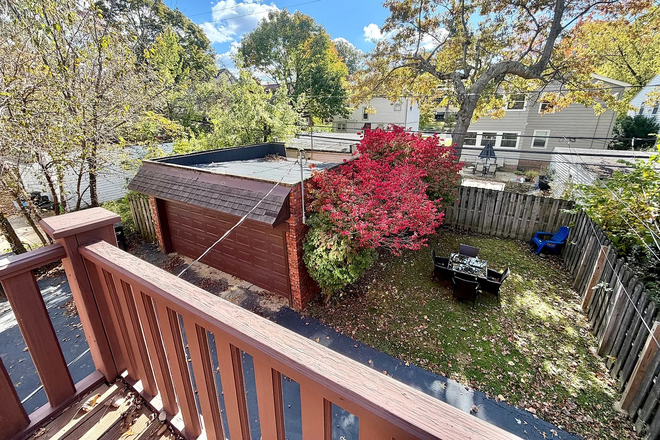 Backyard - Tudor Home - 4 bedrooms, 2 bathrooms, close to campus