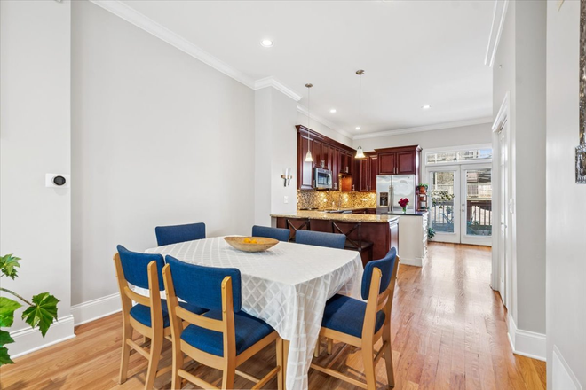 Open Living/Kitchen - Spacious 4-Bedroom Townhome | Steps to UIC & the Illinois Medical District