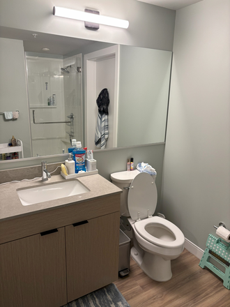 Bathroom - The Hub, luxury apartments, 5-minute walk to campus