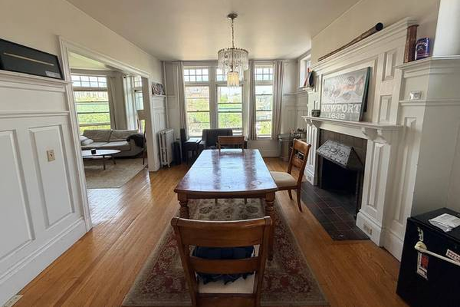 Dining Room - Beautiful Large 3 BD. Beacon St Apt, C & D Lines, NO Fee, avl Sep 1st