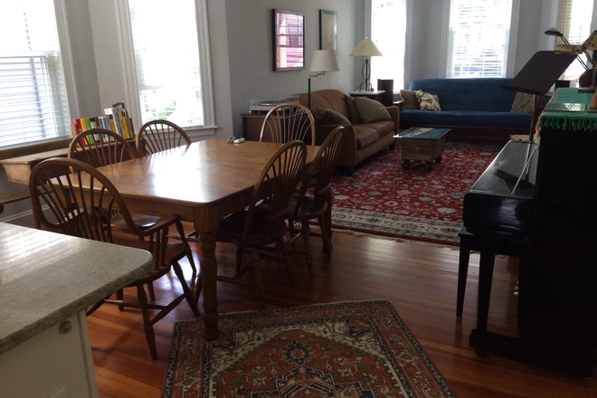 Dining & Living Room - West Cambridge, Near Fresh Pond, Quiet Neighborhood, Fully Furnished, No Broker Fee Condo