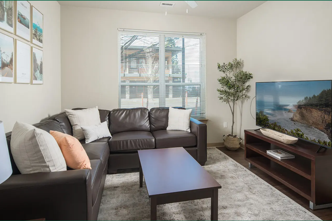 Living Room - The Hayward Student Living Apartments