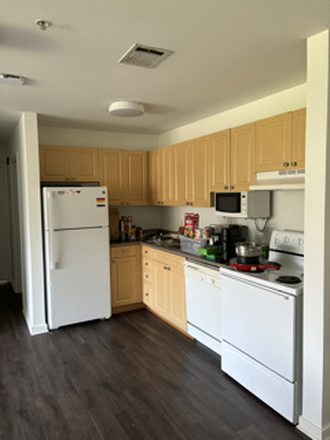 Kitchen - South Campus Commons 5 Apartments