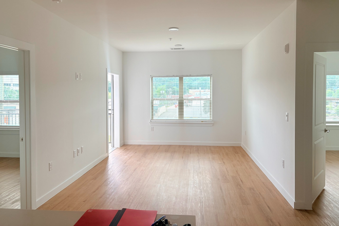 Shared living room area - Atlas Blue Apartments