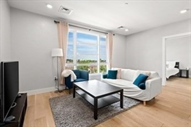 Living Room - Luxury 2 Bedroom Condo for  rent - close to Boston College, BU, Harvard, Suffolk & Bently University