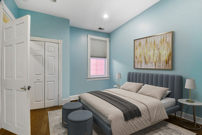 Bedroom - 1330 35th St: Massive 5-BR Furnished Home with Private Patio