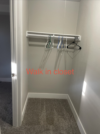 Closet - Comfy bedroom in quiet household