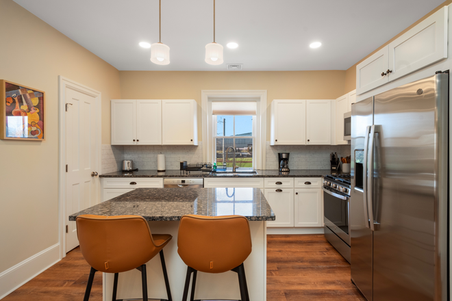 Kitchen - Bright & Spacious Furnished 2-Bedroom/2-Bathroom in the Wayland Neighborhood Apartments